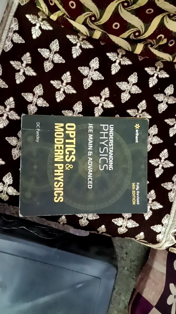 Understanding Physics Optics & Modern Physics for JEE Main & Advanced by DC Pandey (Arihant)