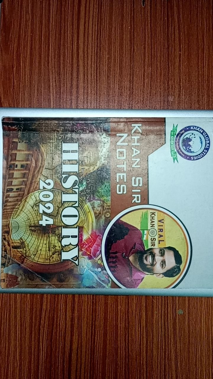 Khan Sir History Book for All Government Exams (Hindi)